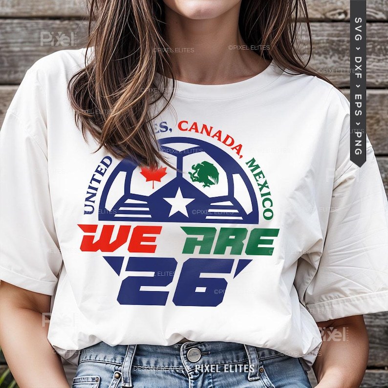 Men's 100% Cotton Crew Neck Short Sleeve T-Shirt United States Canada Mexico 2026 Soccer Event Graphic Print Loose Casual Top