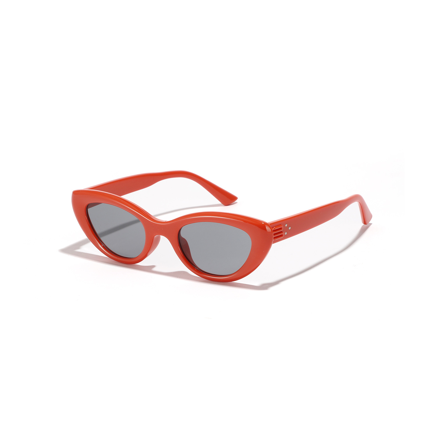 Wholesale Vintage Cat Eye Sunglasses Women Retro Rivet Eyewear - Everful