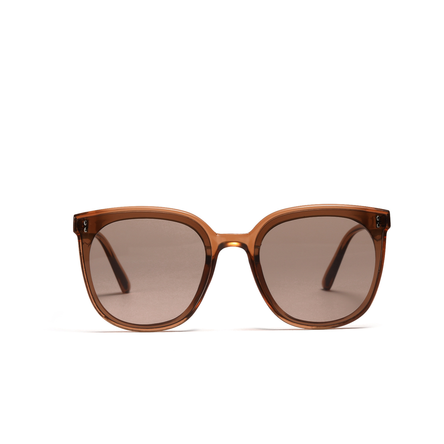 Wholesale Retro Large Frame Sunglasses UV400 Square Frame Shades - Everful