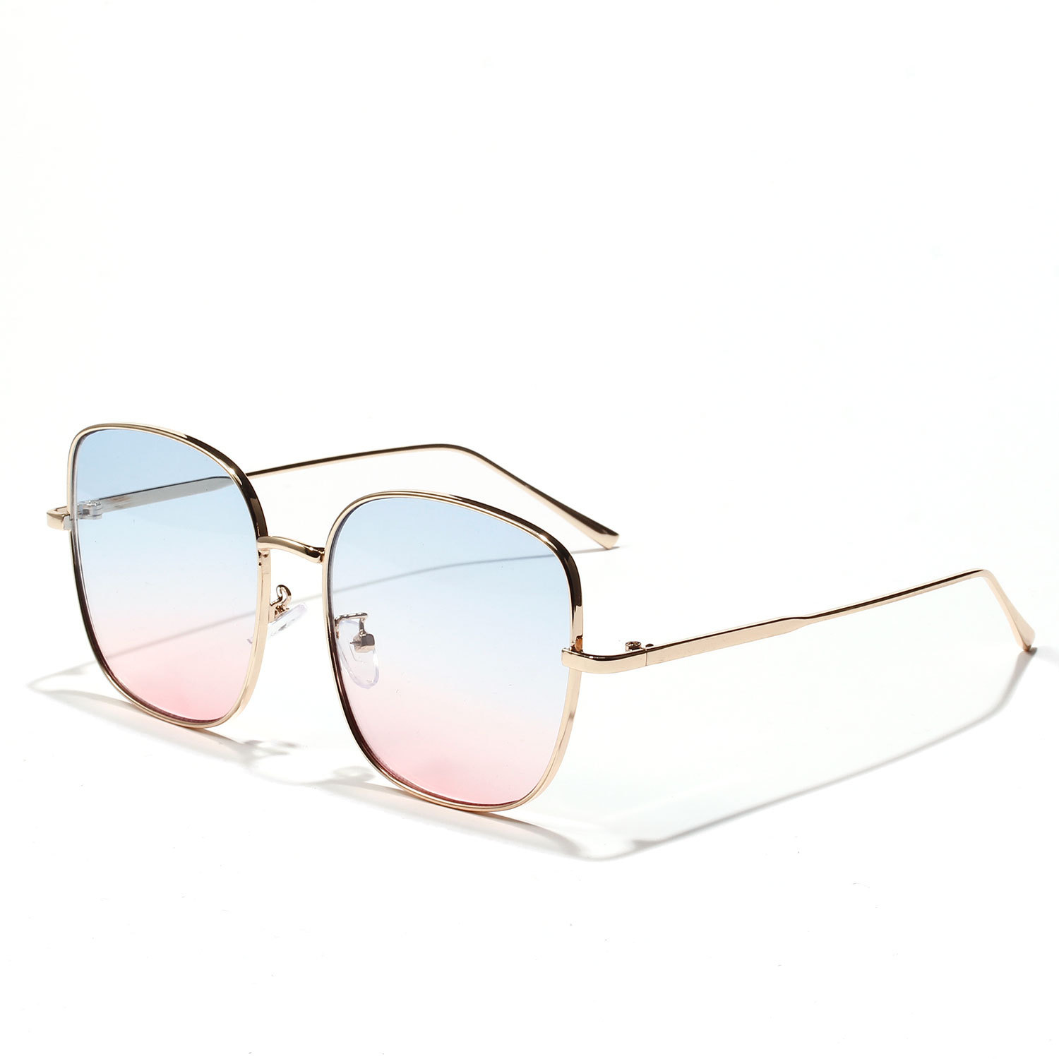Wholesale Vintage Metal Square Sunglasses For Women - Everful