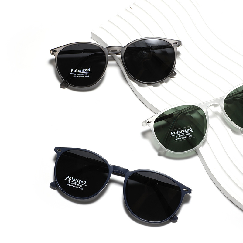 Wholesale Retro Round Polarized Sunglasses UV400 Protection - Everful