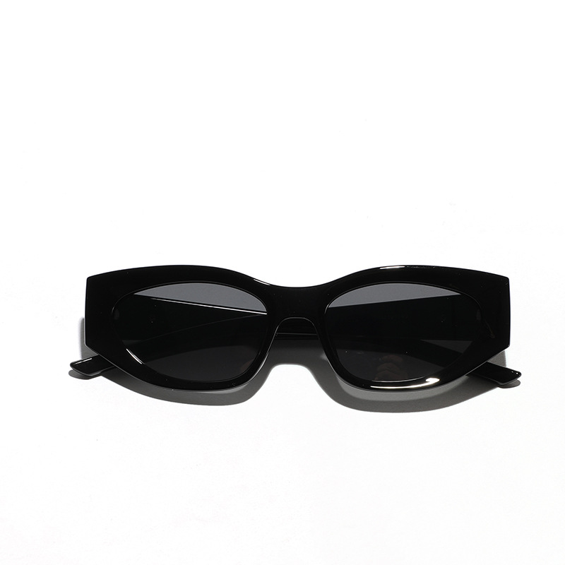 Wholesale Vintage Cat Eye Sunglasses UV400 PC Frame Square Glasses - Everful
