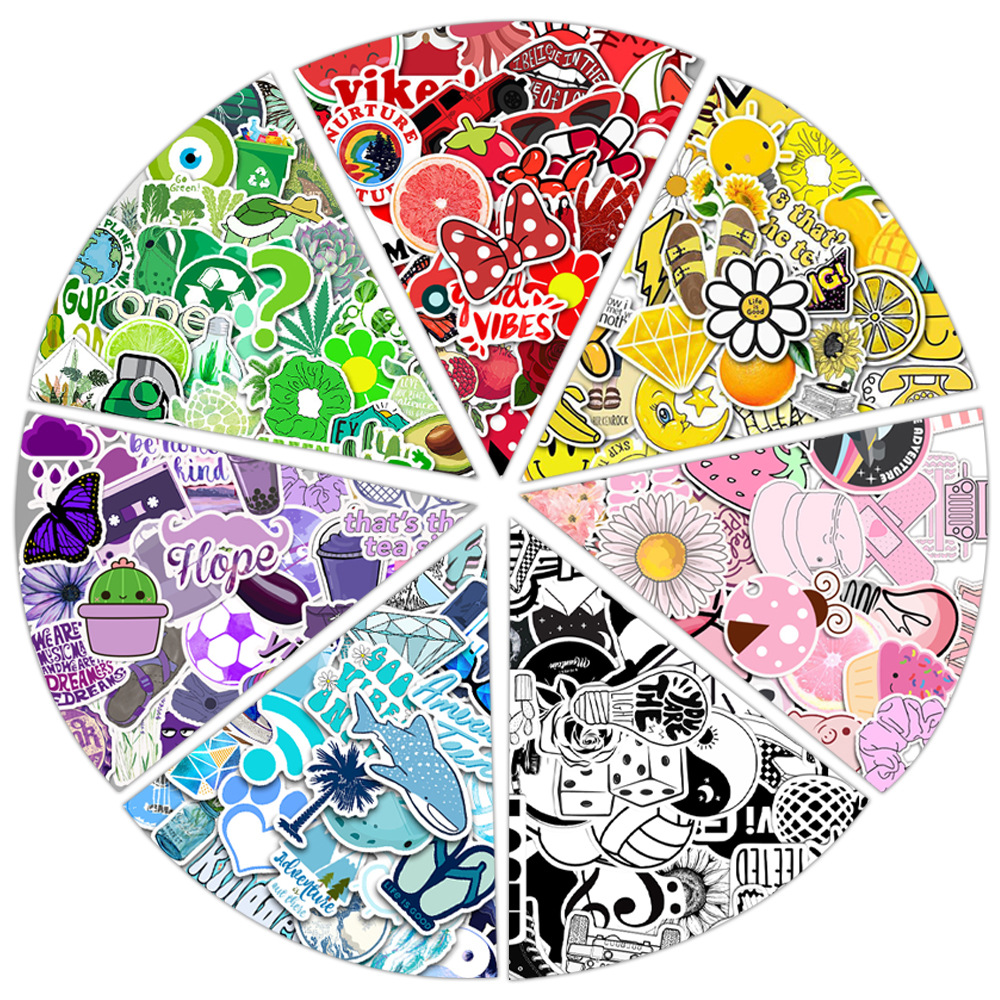 Everon Stickers Wholesale Waterproof Vinyl Stickers Colorful Decorative Decals For ...