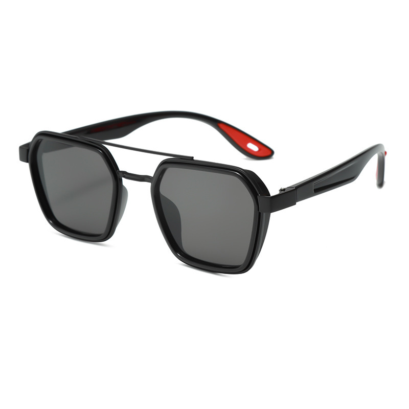 Wholesale Retro Punk Polygonal Metal Sunglasses For Men Women - Everful