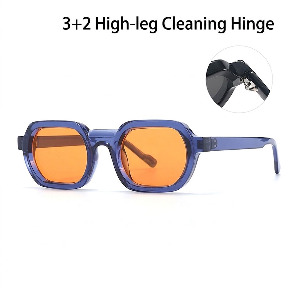 Wholesale Vintage Square Sunglasses with UV400 Protection For Men Women - Everful