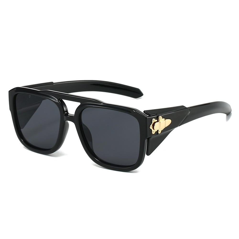 Wholesale Fashion Double Beam Aviator Sunglasses For Men UV400 - Everful