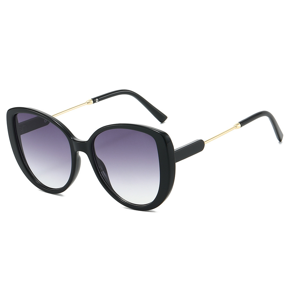 Wholesale Oversized Cat Eye Sunglasses PC Frame UV400 For Women - Everful