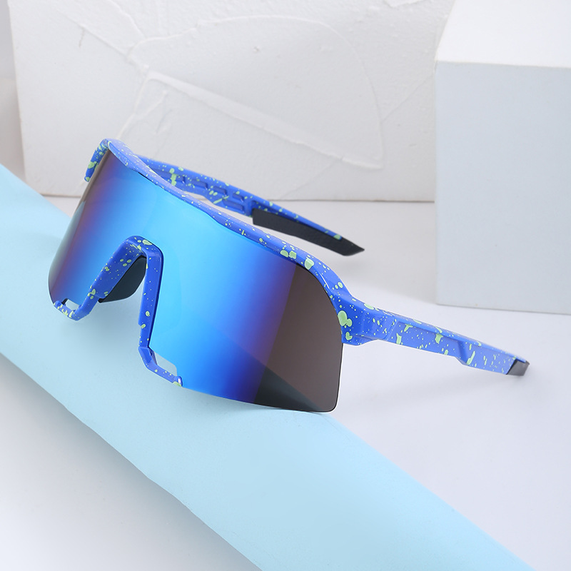 Wholesale UV400 Cycling Sunglasses with PC Mirrored Lens For Men Women - Everful