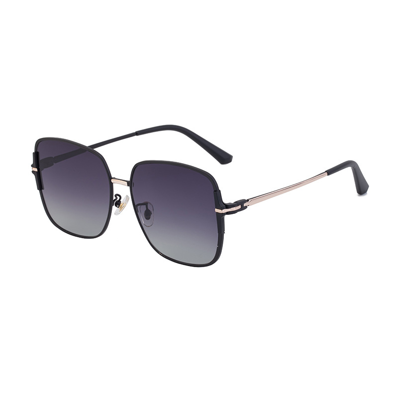Wholesale Square Polarized Sunglasses with Metal Frame for Men Women - Everful