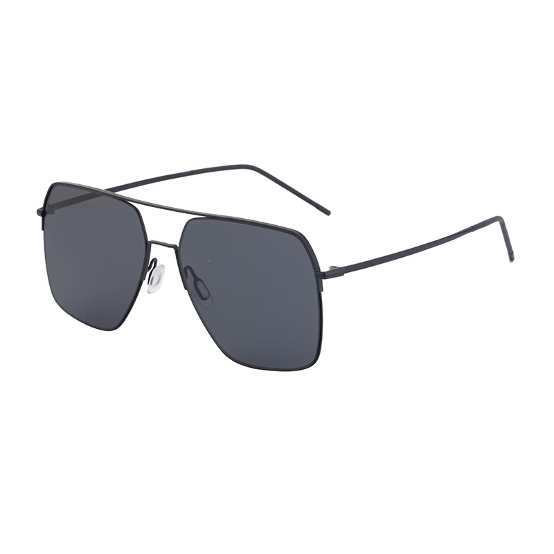 Wholesale Classic Square Polarized Sunglasses With Metal Frame For Men - Everful