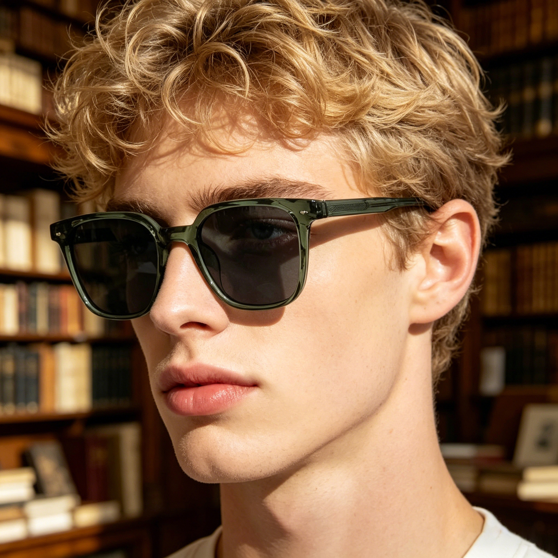 Wholesale Fashion Square Sunglasses with Large Frame For Women - Everful