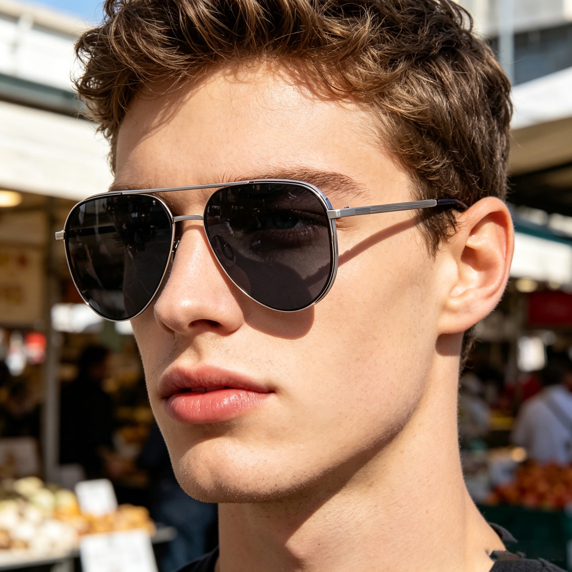 Wholesale Polarized Aviator Sunglasses Metal Frame UV400 For Men - Everful