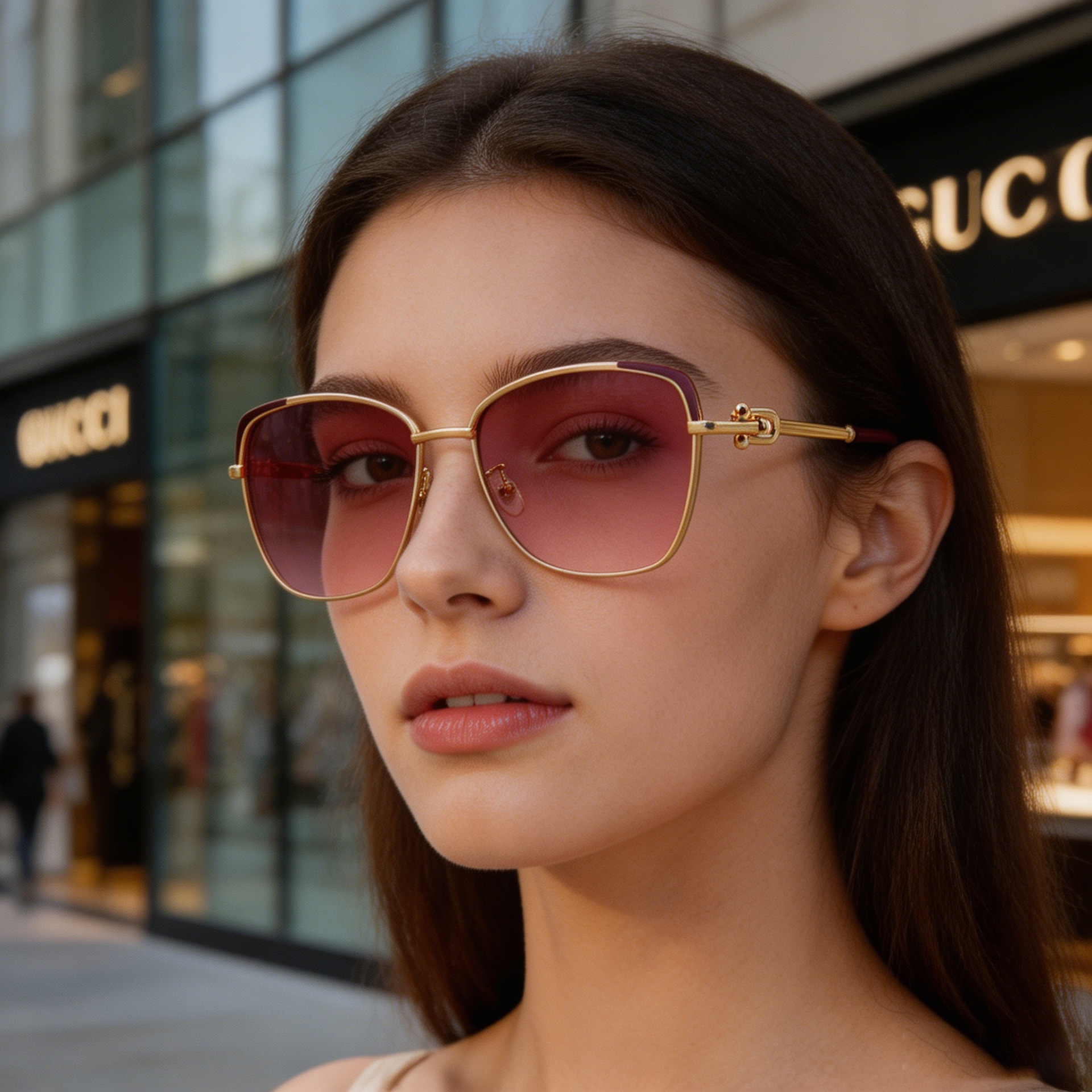 Wholesale Fashion Cat Eye Sunglasses With Vintage Metal Frame For Women - Everful