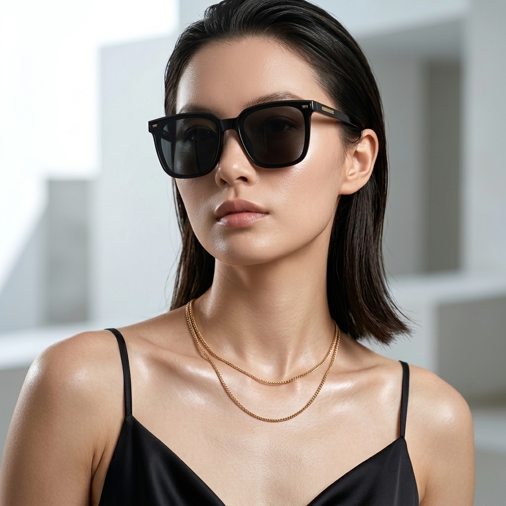 Wholesale Square Oversized Retro Sunglasses UV400 Protection For Men Women - Everful
