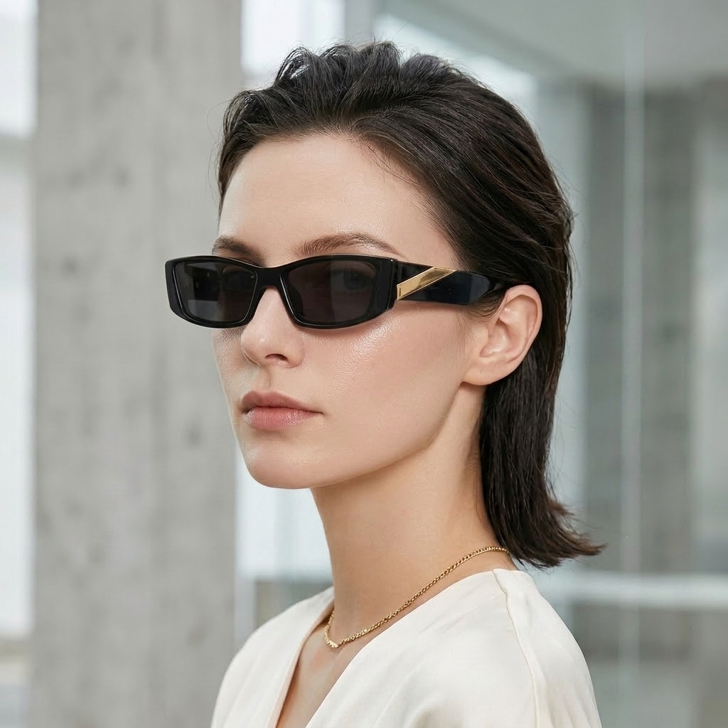 Wholesale Vintage Small Square Sunglasses UV400 Protection For Women Men - Everful