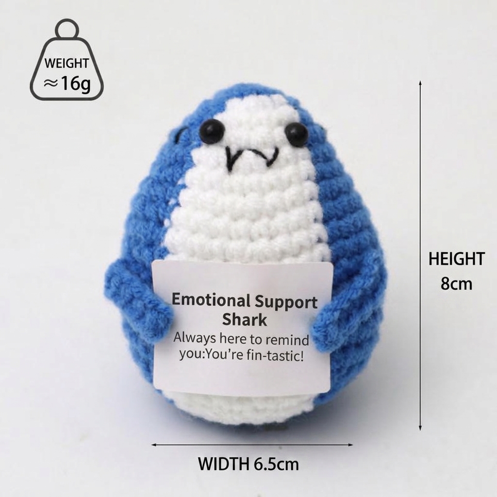 Blue Shark with Card E