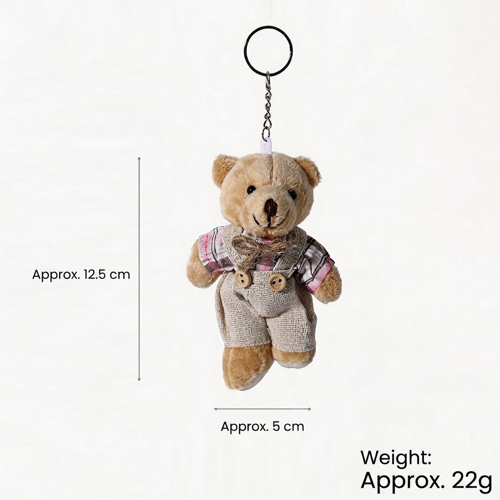 Pink Plaid Male Bear Style