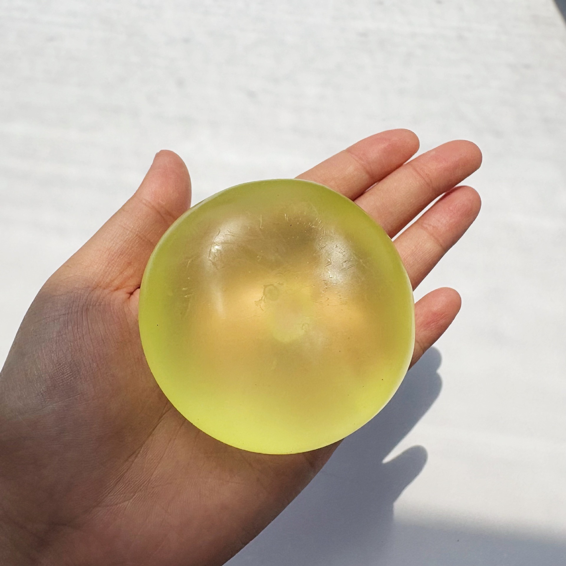 Green Vaseline Handmade Ball