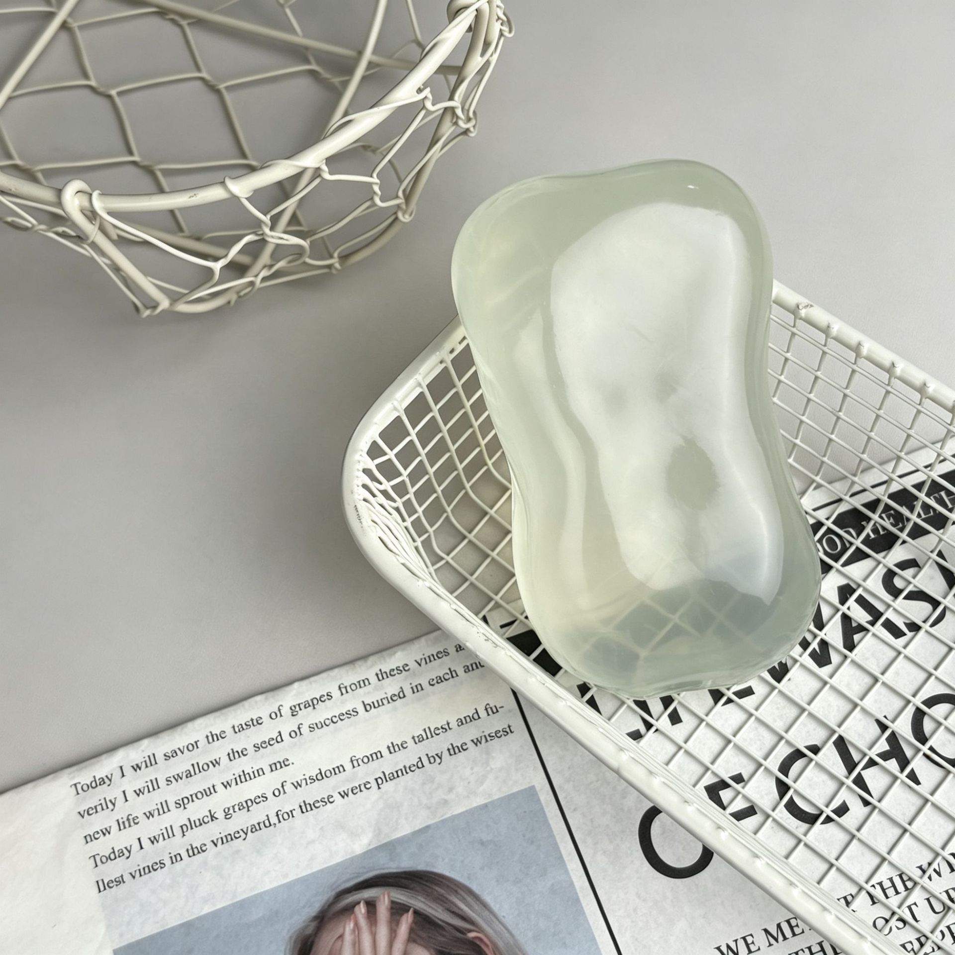 Transparent White Vaseline Soap