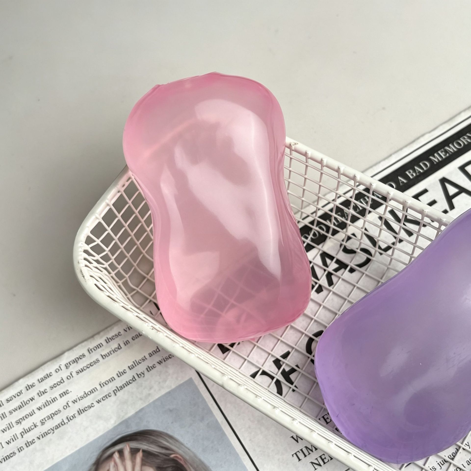 Transparent Pink Vaseline Soap