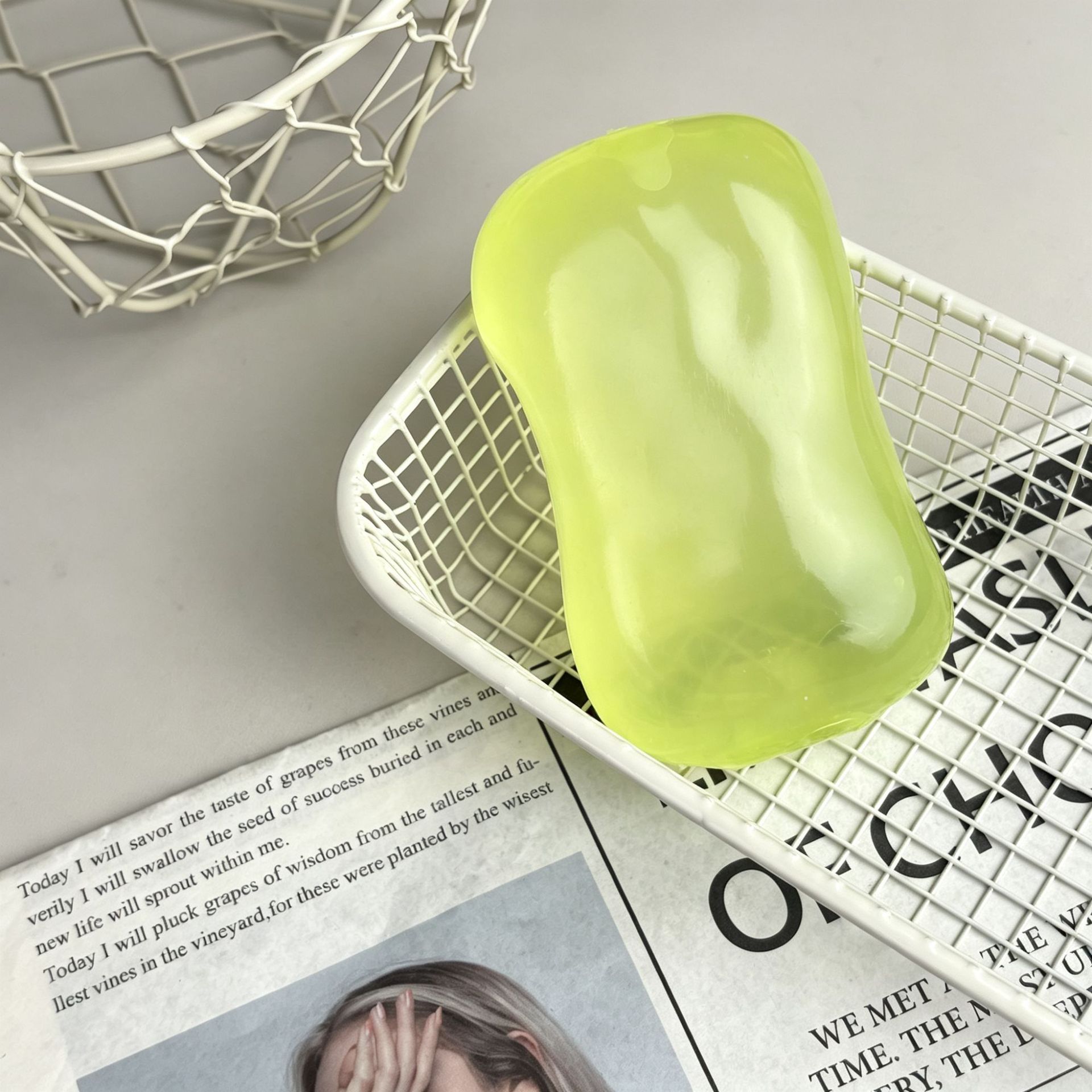 Transparent Yellow Vaseline Soap