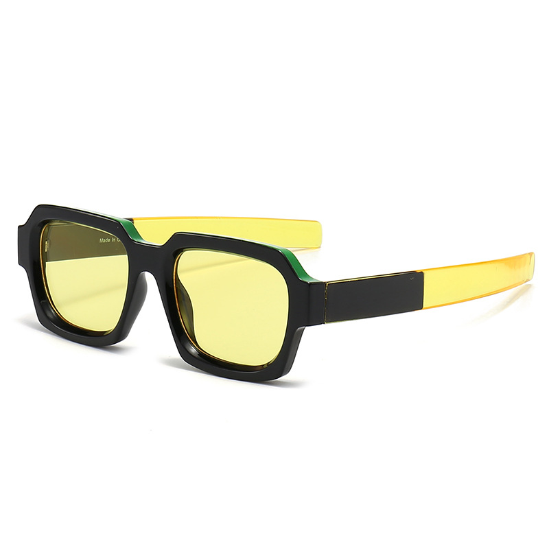 Wholesale Retro Square PC Frame Sunglasses UV400 For Women - Everful