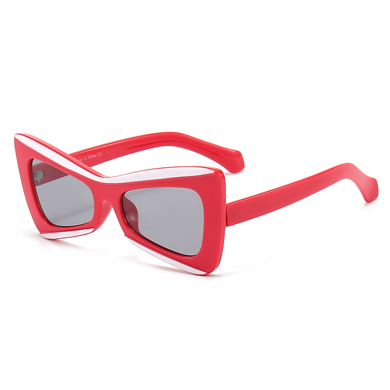 Wholesale Butterfly Shaped Sunglasses Retro Bow-tie Design For Women - Everful