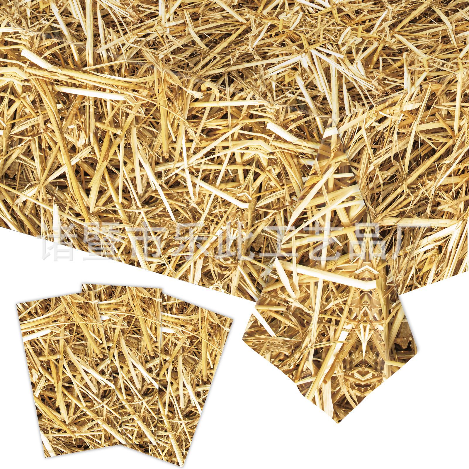 Disposable Plastic Straw Texture Tablecloth Western Cowboy Party Supplies Farm Hay Bales Pattern Table Cover for Birthday Outdoor Picnic Rustic Decorations
