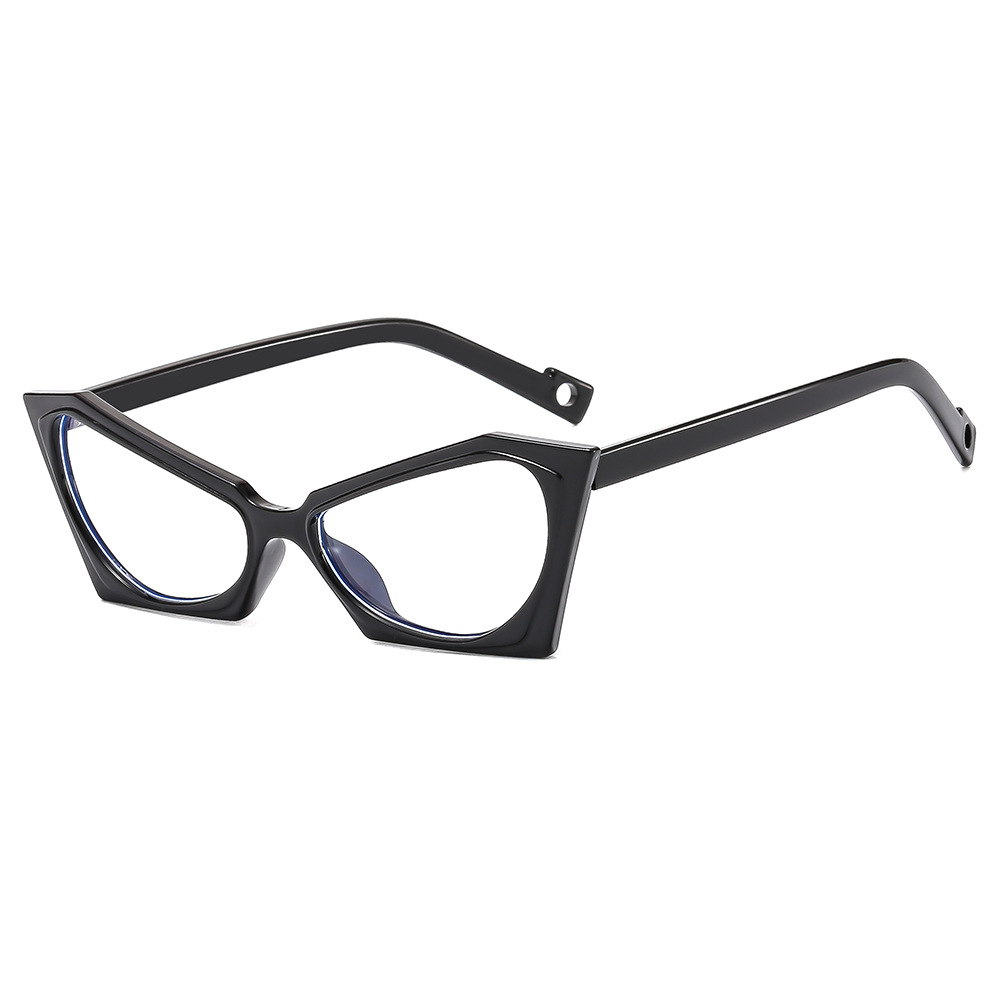 Wholesale Geometric Cat Eye Glasses Frame PC Material Fashion Eyewear - Everful