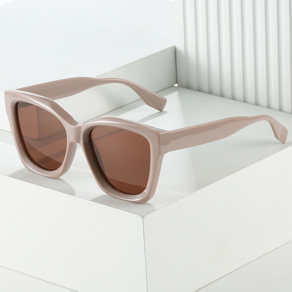 Wholesale Square Oversized Sunglasses PC Frame UV400 Protection - Everful
