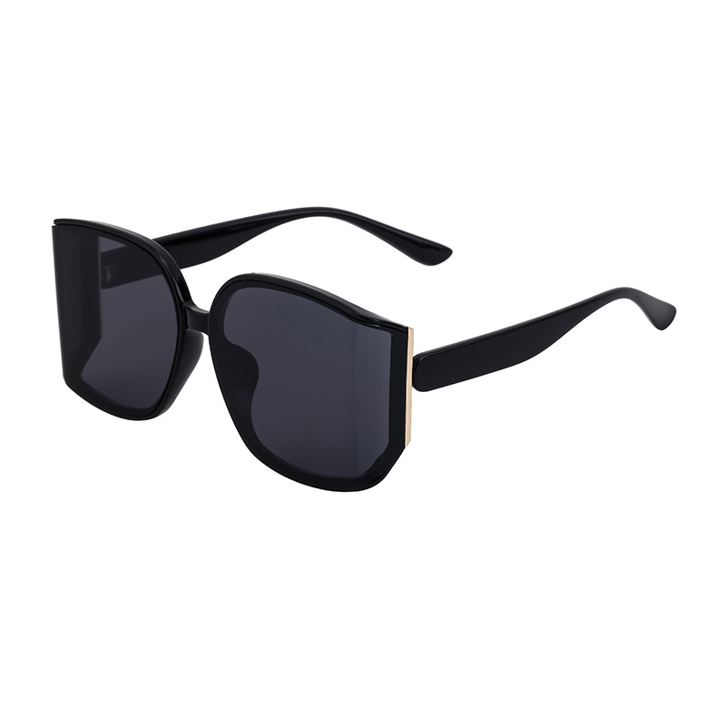 Women's Oversized Square Sunglasses PC Alloy Frame UV400 Protection Gradient Lenses Fashion Sun Eyewear For Outdoor Travel Party
