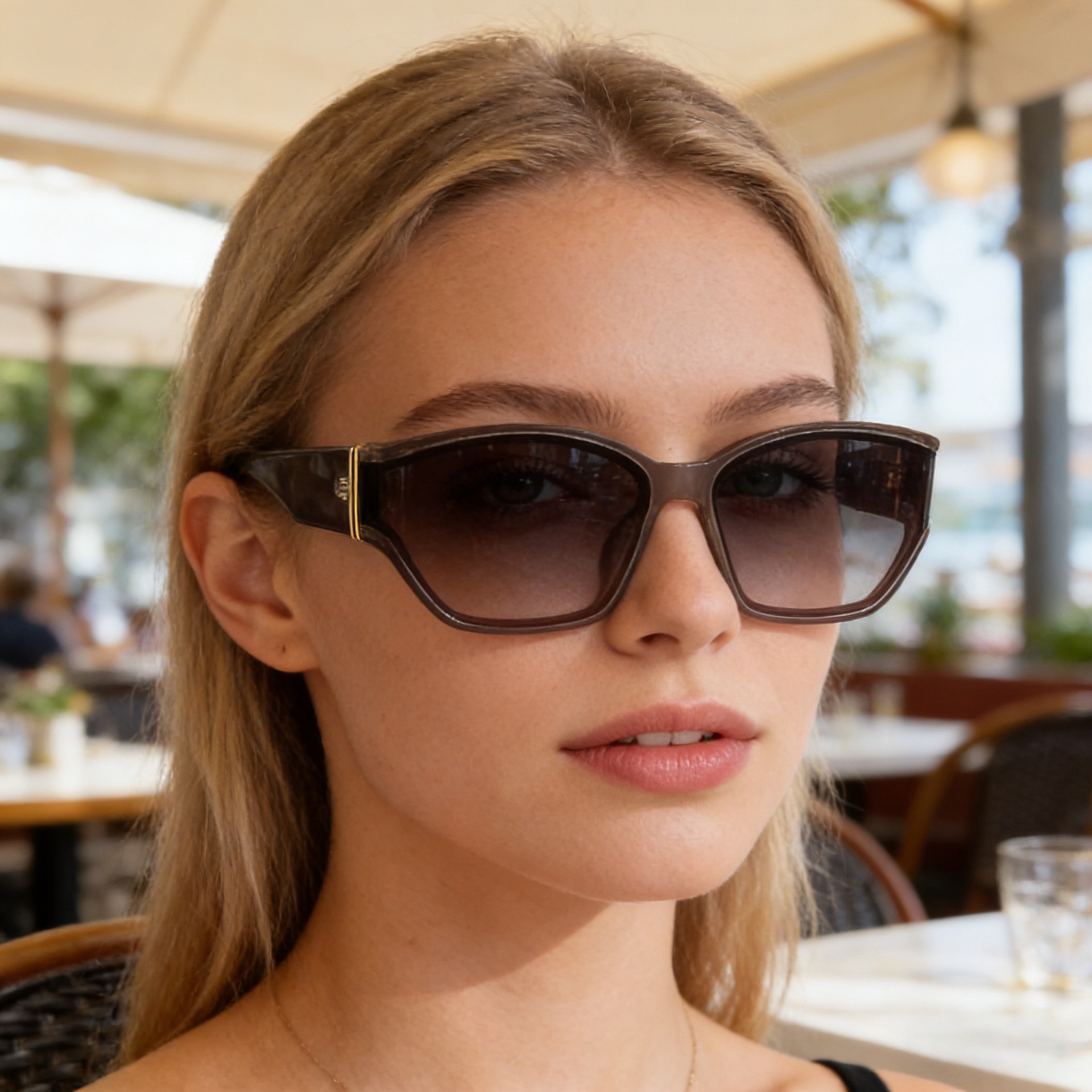 Wholesale Fashion Square Sunglasses with PC Frame and UV400 Protection - Everful