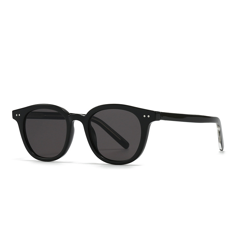 Wholesale Vintage Square Round Sunglasses UV400 TR90 Frame For Men Women - Everful