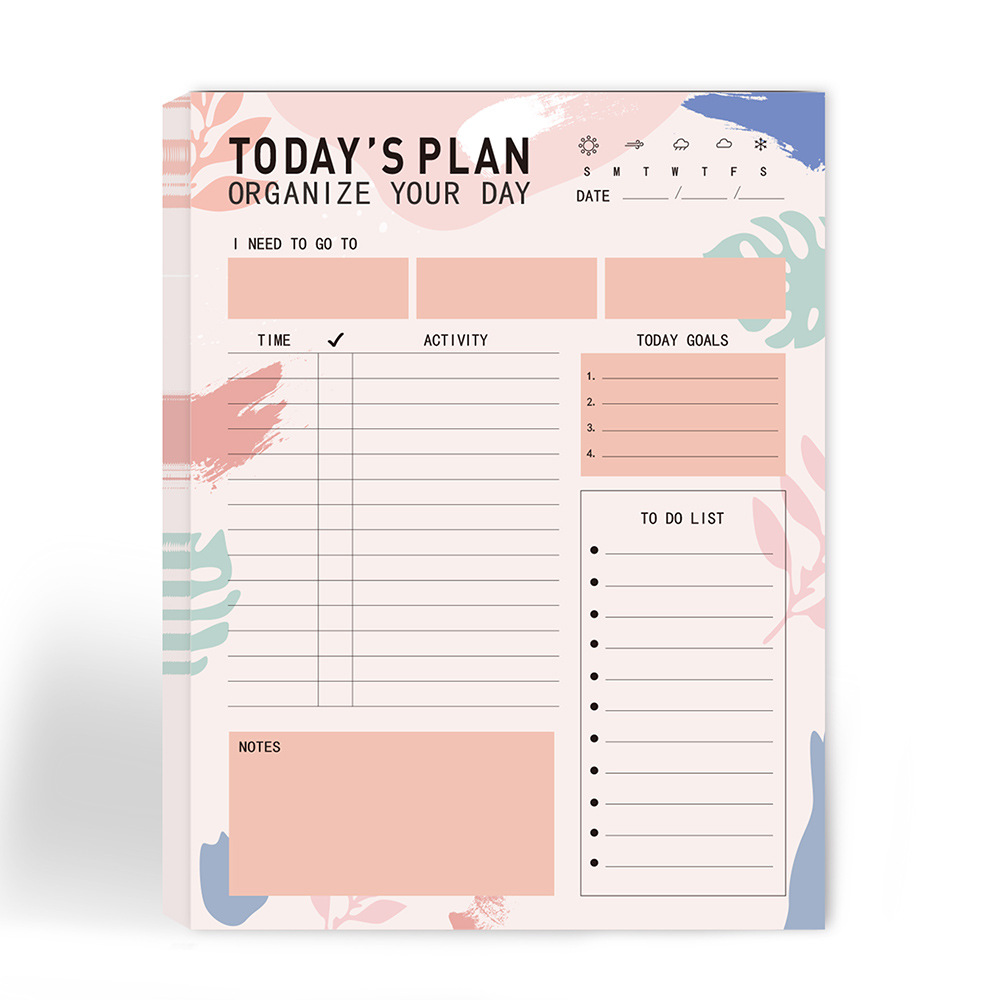 Plant Class Learning Paper Pastoral Notebook