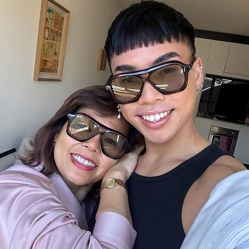 Wholesale Aviator Sunglasses Retro Double Beam PC UV400 For Men Women - Everful