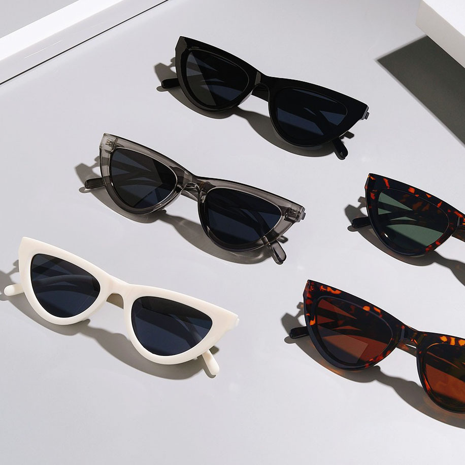 Wholesale Women Fashion Cat Eye Sunglasses UV400 Retro Eyewear - Everful