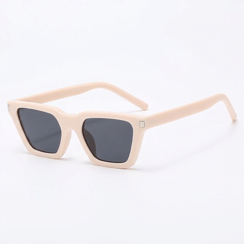 Wholesale Square Fashion Sunglasses UV400 Protection PC Frame For Women - Everful
