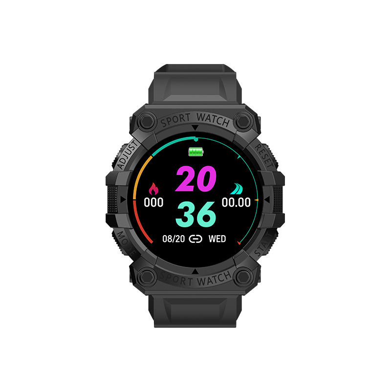 Sport Smart Watch Bracelet With Heart Rate Blood Pressure Oxygen Monitor Silicone Strap Fitness Tracker Pedometer For Men Women Running Outdoor