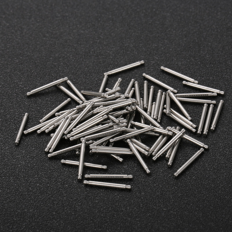 Stainless Steel Watch Spring Bars 18mm x 2.0mm Replacement Pins For Watch Band Connection Repair Tool Kit Parts Durable Metal Link Pins For Watches