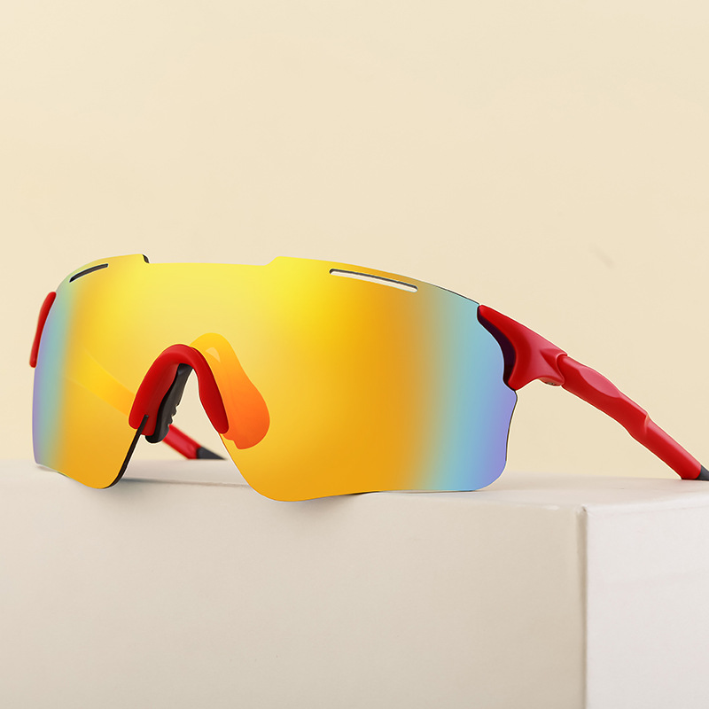 Wholesale Outdoor Sports Sunglasses UV400 Cycling Shield For Men Women - Everful