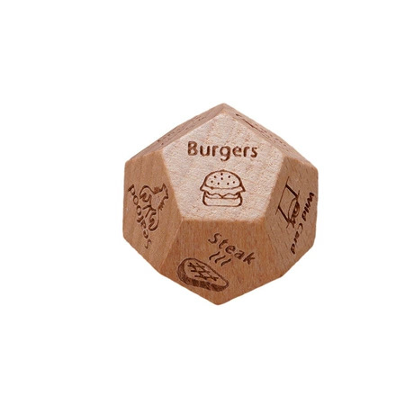 Wooden Date Night Decision Dice Set For Couples Food Decision Maker Fun Date Activity Wood Dice Games For Anniversary Valentine Birthday Gift For Him Her