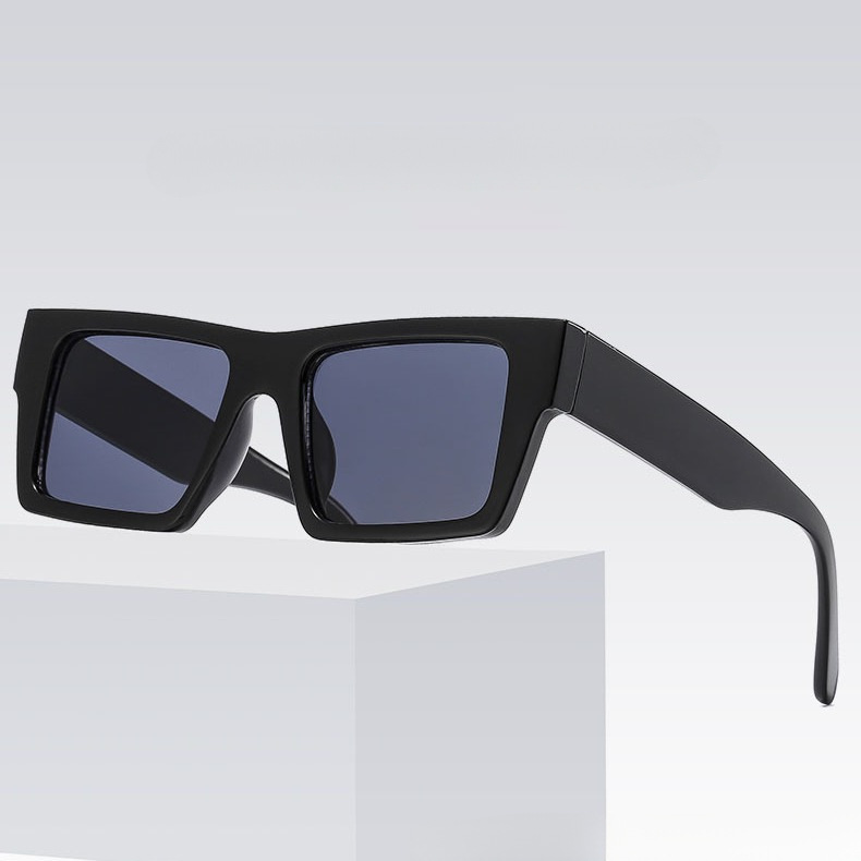 Wholesale Square Retro Sunglasses with Thick Frame UV400 Protection - Everful