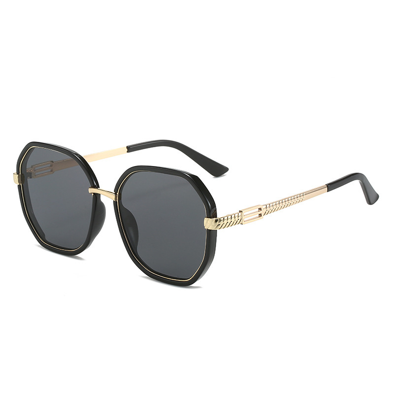 Wholesale Women Geometric Octagonal Sunglasses UV400 Protection Eyewear - Everful