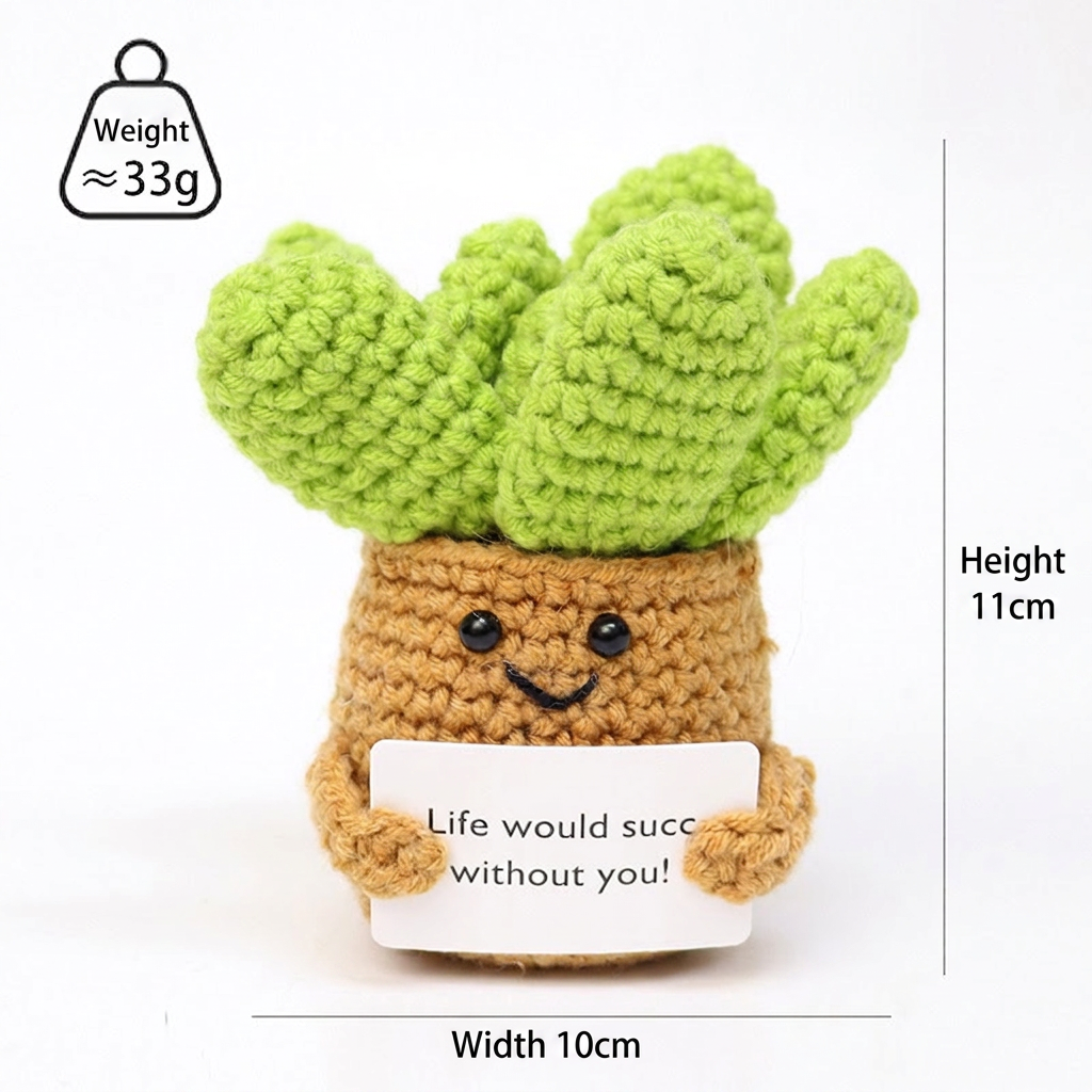 Brown Pot Succulent