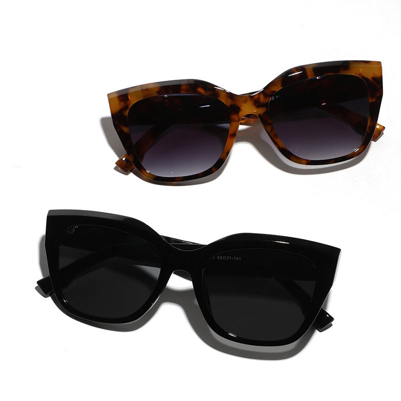 Wholesale Fashion Cat Eye Sunglasses UV400 Oversized Shades - Everful