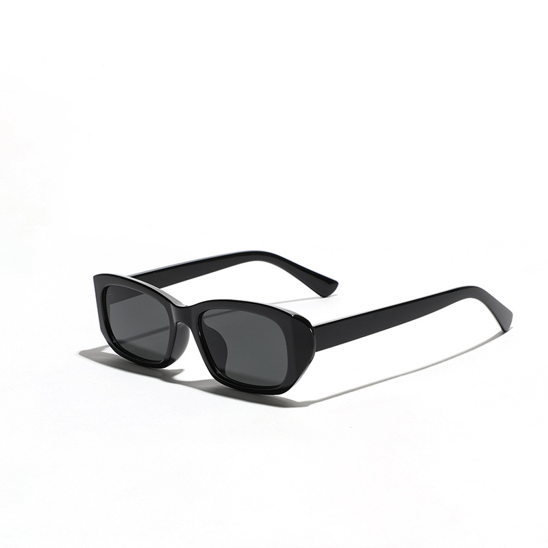 Wholesale Retro Rectangular Sunglasses Square Frame UV400 PC AC - Everful
