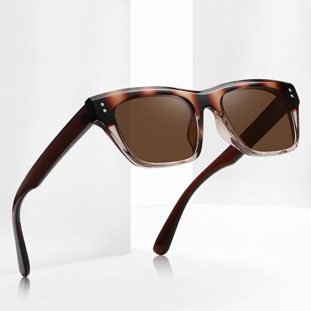 Wholesale Polarized TR90 Square Frame Sunglasses For Women - Everful
