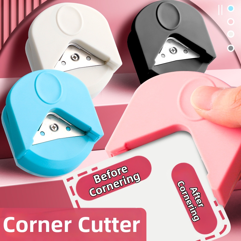 R4 Corner Rounder Cutter Professional Mini Portable Paper Trimmer For Cards Photos Scrapbooking DIY Crafts Office School Stationery Tool