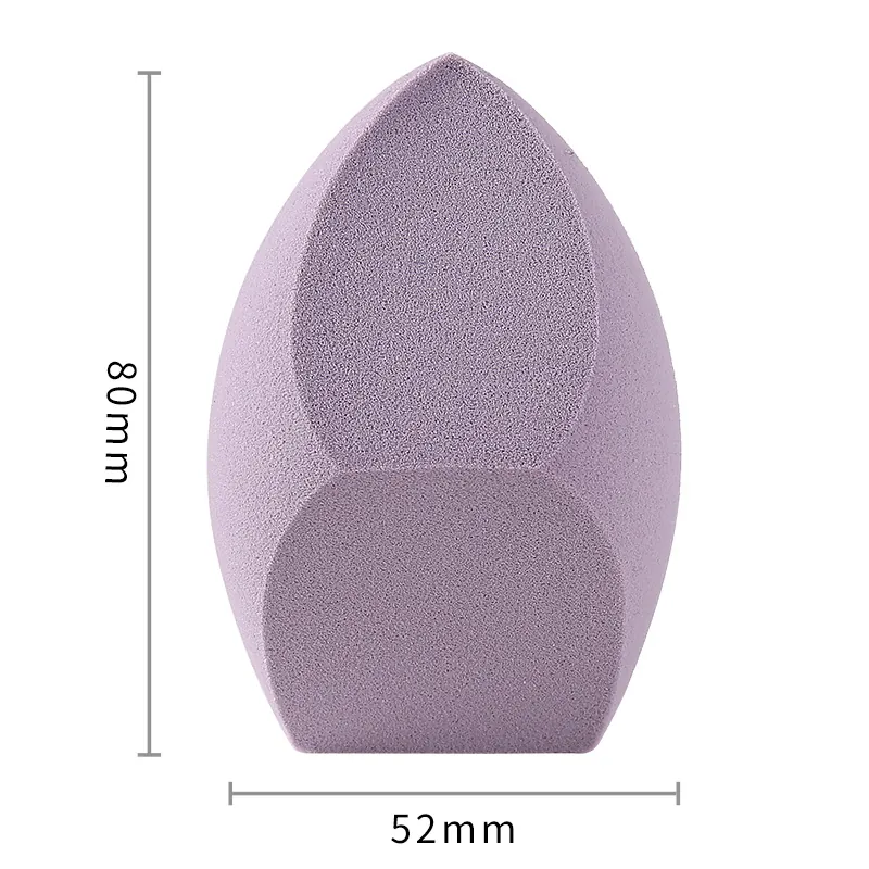 Mélangeur Éponge Maquillage Jumbo Coupe Inclinée Goutte Polyuréthane Hydrophile Sans Latex Applicateur Fond De Teint Professionnel