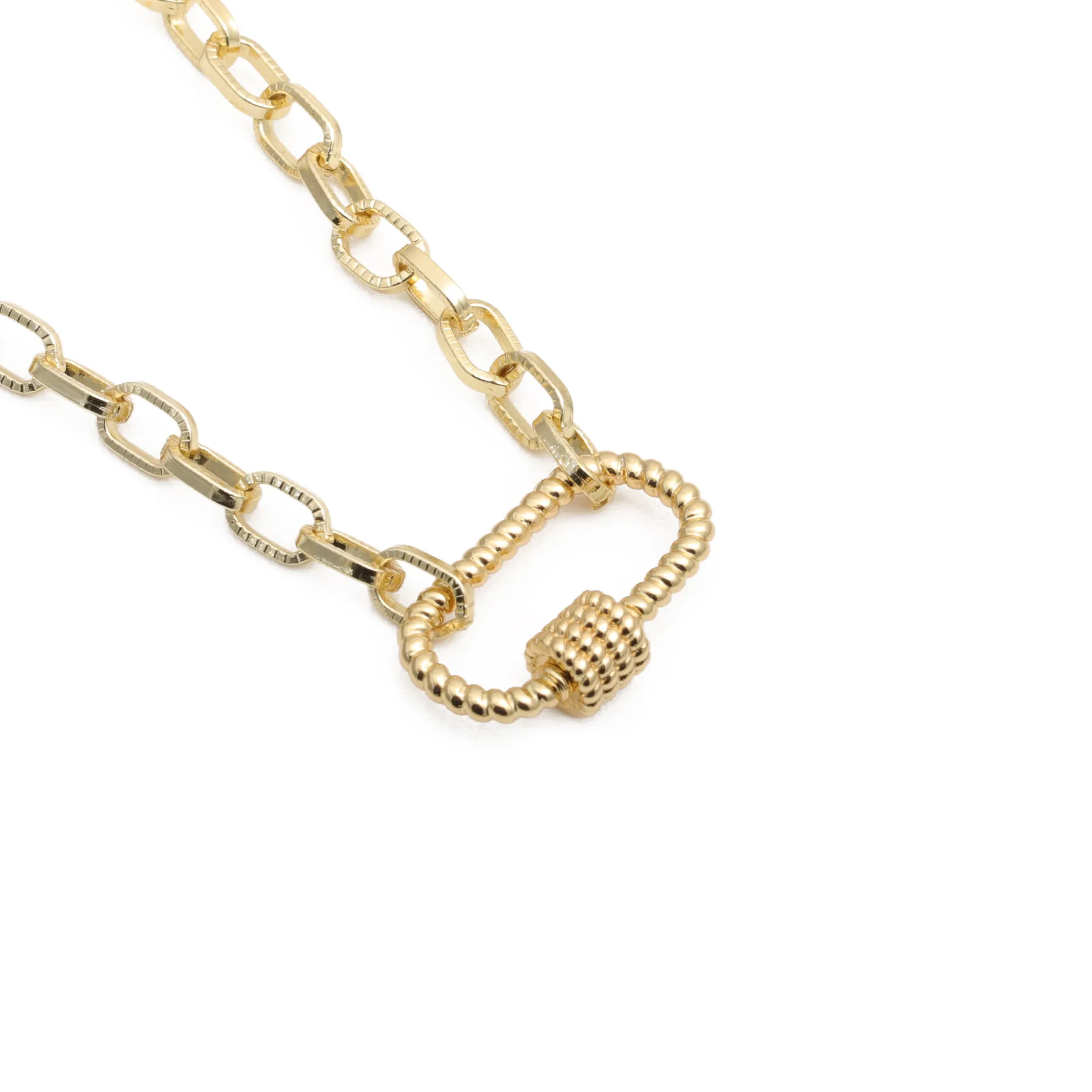 Collier Pendentif Hip Hop Cuivre Micro Pave Zircon Coeur Éclair Serrure Charme Iced Out Bijoux Streetwear